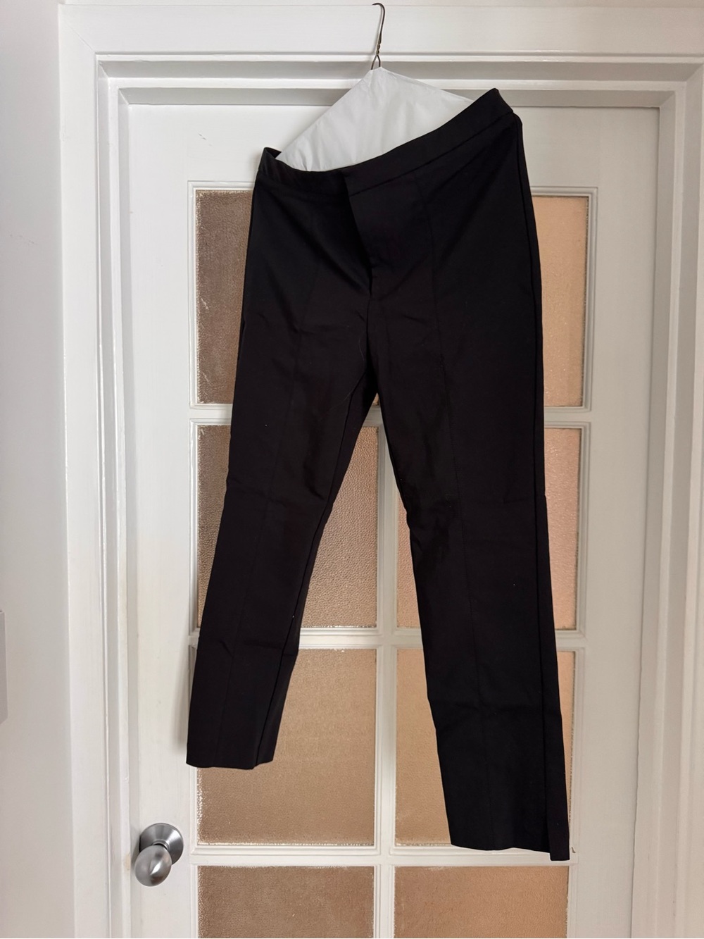 Mango Women’s Black Tailored Cigarette Dress Pants